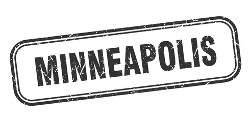 Minneapolis stamp. Minneapolis black grunge isolated sign