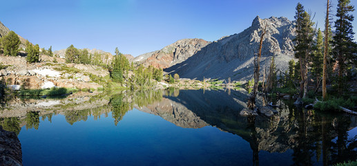 Fototapeta na wymiar Peaceful Mountain Lake