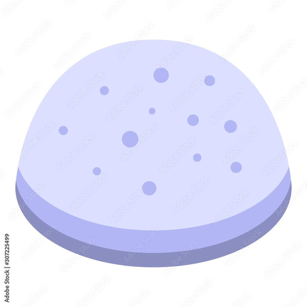 Poster sugar icon. isometric of sugar vector icon for web design isolated on white background
