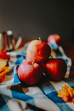 Three apple fruits