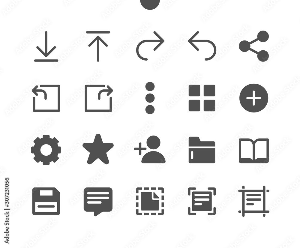 Poster 15 file v1 ui pixel perfect well-crafted vector solid icons 48x48 ready for 24x24 grid for web graph