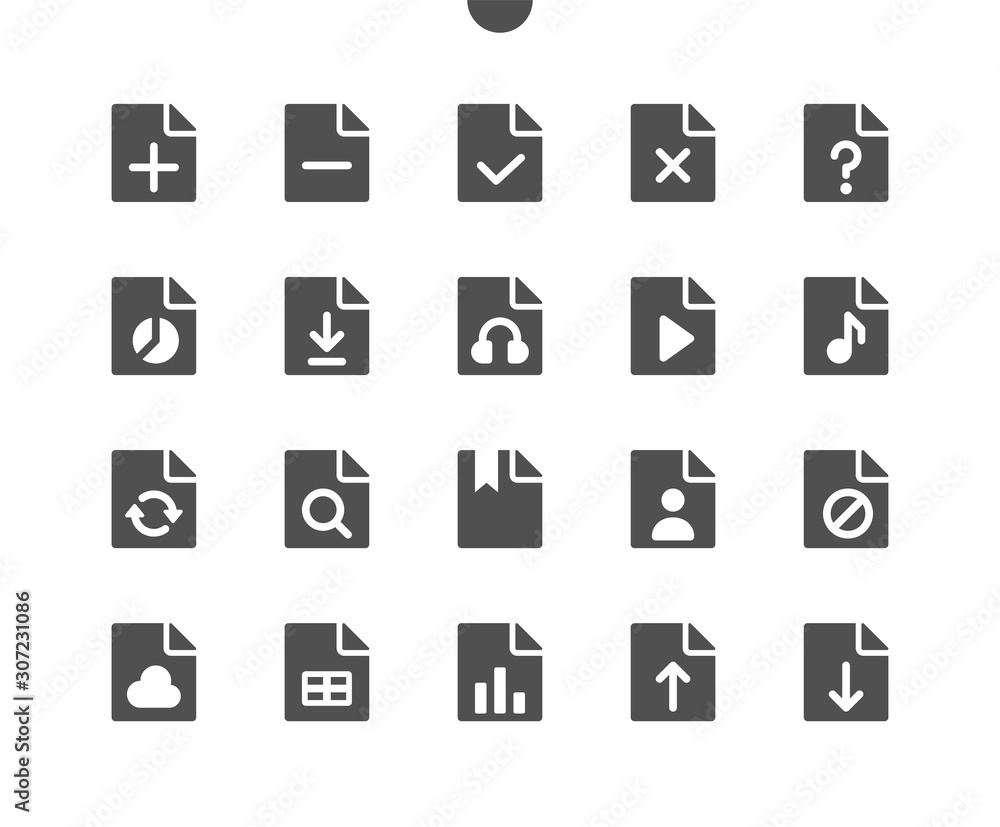 Poster 15 file v3 ui pixel perfect well-crafted vector solid icons 48x48 ready for 24x24 grid for web graph