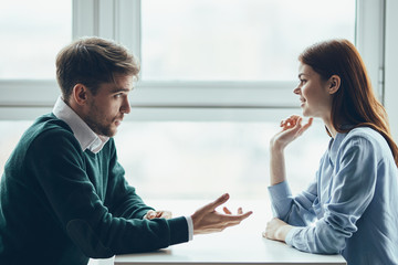 business people working in office