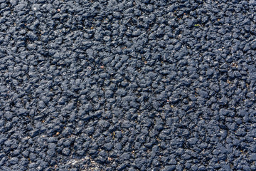 Texture of the new asphalt road for background