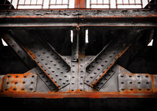 Verbindungsst&uuml;vk einer Zugbr&uuml;cke