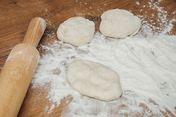 The process of making homemade cakes. Homemade baking.