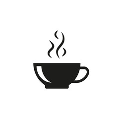coffee cup icon isolate on white background
