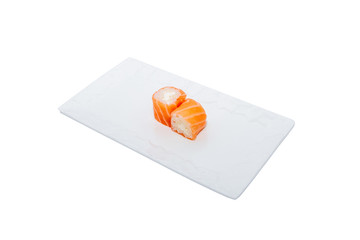 Savor the Flavor: Close-Up Photos of Nicely Prepared Sushi for Restaurant Menu