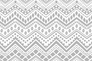 Vector ethnic pattern. Hand drawn background