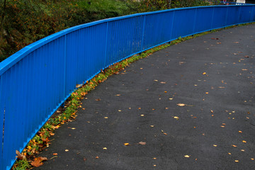 Park in an autumn day