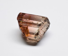 Tourmaline from Congo raw gemstone crystal