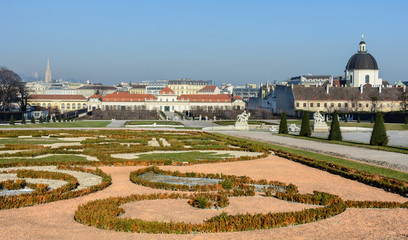 The Belvedere Palace in Vienna is located in Landstrasse, the third district of the city, southeast of the center. Museum Favorite vacation spot for tourists and residents of Vienna.