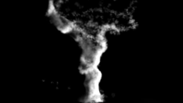 Tornado formation, very intense tornado