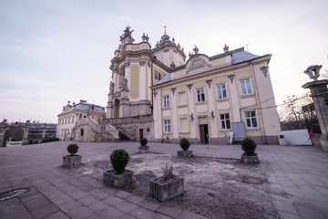 Fototapeta na wymiar Sankt-Georgs-Kathedrale in Lemberg/Lviv, Ukraine