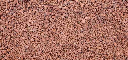 red gravel