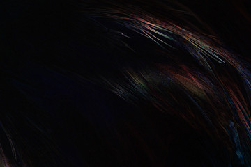 Obraz premium Abstract art of beautiful paint of feather for texture background and design,Colorful and fancy colored