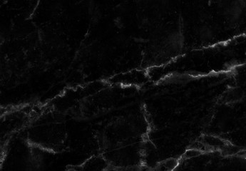 black marble texture pattern or abstract black background