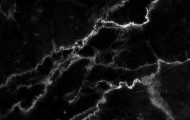 black marble texture pattern or abstract black background