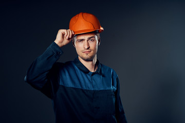 portrait of construction worker