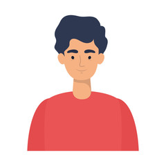 young man avatar character icon