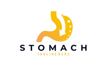 Fototapeta premium stomach care logo icon vector isolated