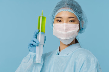 doctor with syringe