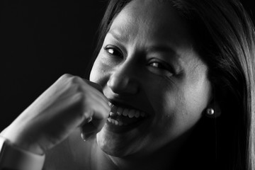 Sesión fotos blanco y negro