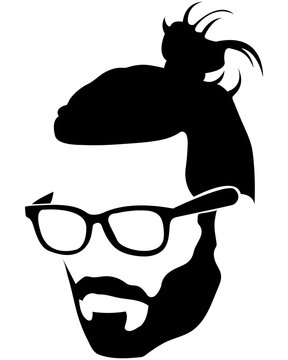 recommend clip art: Chico de gafas 
