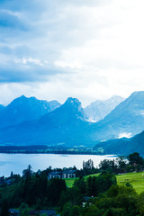 salzburg lake district - small town