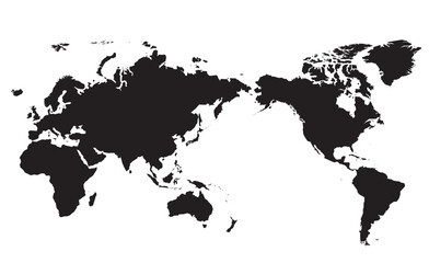 地図素材 世界地図 ドット タイル インフォグラフィック ダイアグラム モザイク Wall Mural Design Box