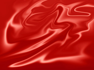 Fototapeta premium Abstract red background for web design templates, christmas, valentine, product studio room and business report with smooth gradient color. Red cloth texture or red liquid background.