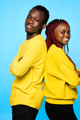 portrait of young couple