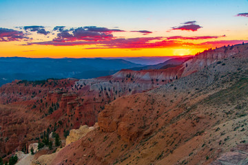 The Sun Sets Over Cedar Breaks