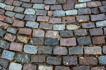 Paving stone pattern background