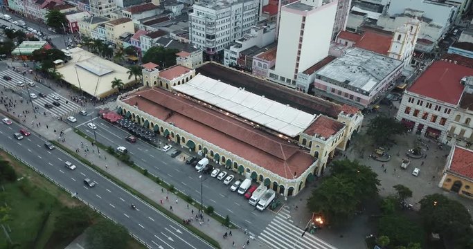 Mercado P&uacute;blico Centro Florian&oacute;polis Santa Catarina Brasil