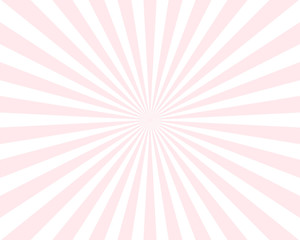 Pink Sunburst Pattern Background. Rays. Radial. 