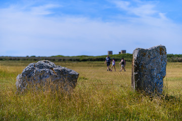 The alignment of Lagatjar is an interesting alignment of menhir in France, near Camaret sur mer....