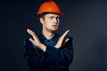 portrait of a construction worker