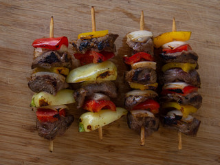 beef skewers