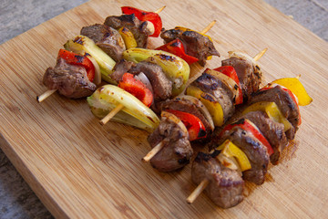 beef skewers