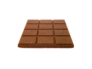 chocolate isolated on white background