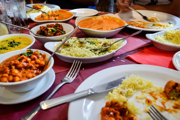 Traditional food from Kerala, India