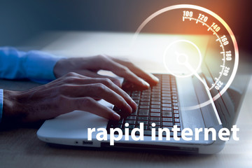 rapid internet speed without limit.