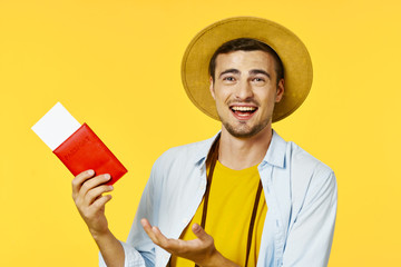 painter with roller and paint can