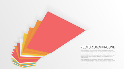 Modern abstract square vector background. The overlapping and simple square design concept paper perspectives. Vector illustrations for wallpapers, banners, backgrounds, etc.