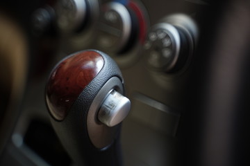 Car's interior design and details