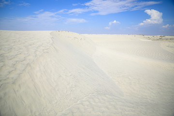 Dunas de sal en Baja California Sur