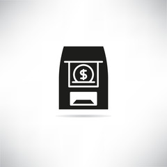 ATM, automated teller machine icon