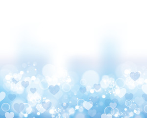 shading background with heart motifs