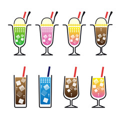 カフェ　シンプル　メニュー　ドリンク